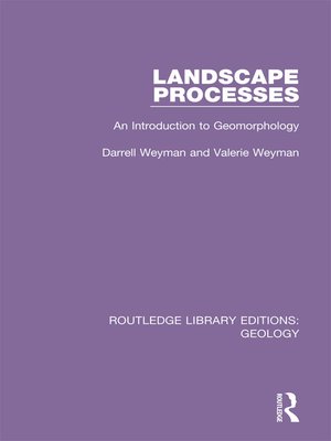cover image of Landscape Processes